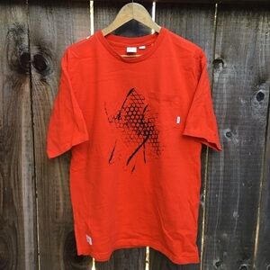 WTAPS x Vans off the wall orange streetwear skate skateboard t shirt mens X03